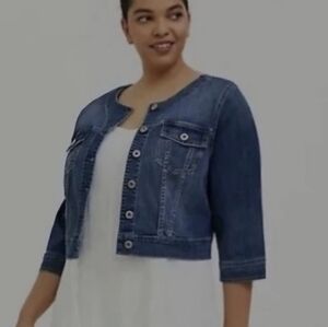 Torrid Light Blue Denim Jacket
